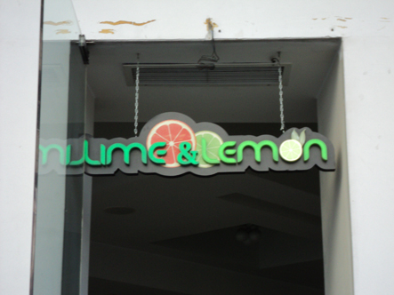 Lucrari Litere volumetrice iluminate